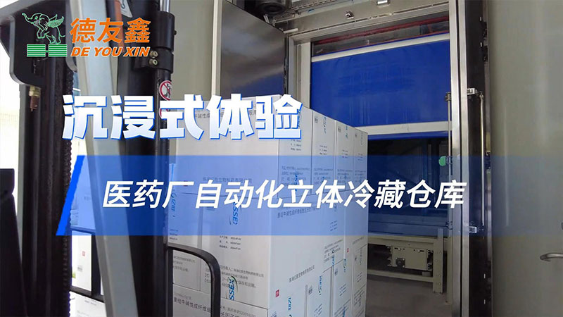 医药厂自动化立体冷藏仓库