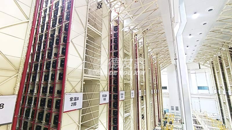 新能源锂电池行业堆垛机料箱式自动化立体仓库4