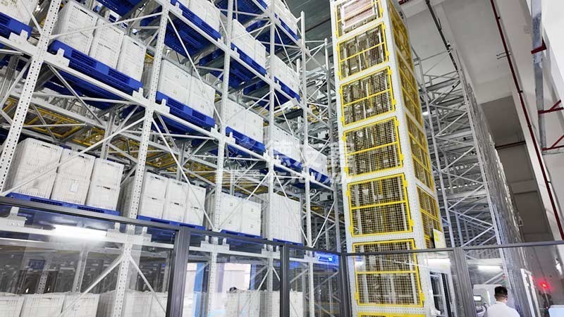 中药保健品行业四向穿梭车立体仓库2